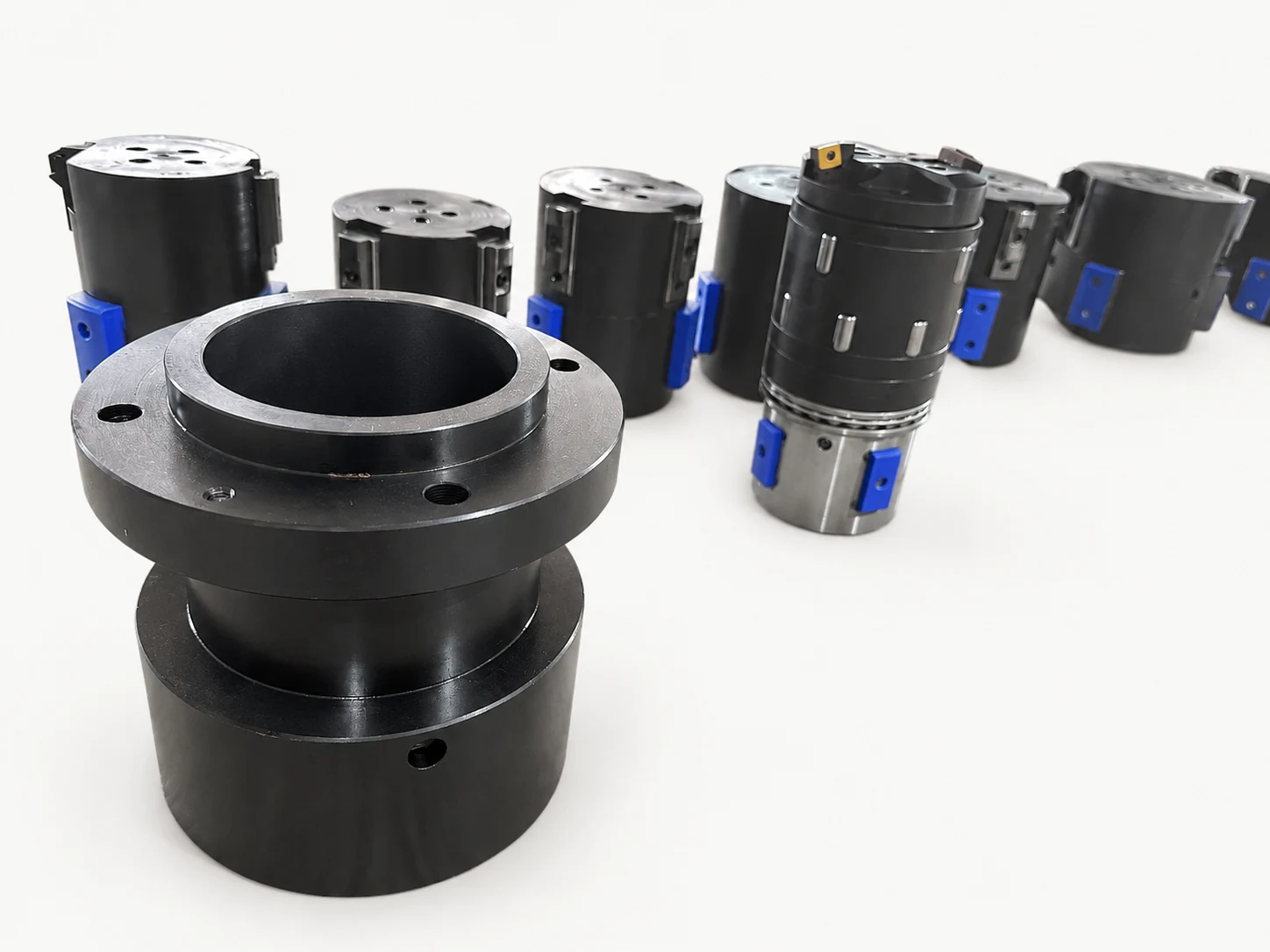 Deep-hole Machining Tools — External Chip Evacuation Blind-bore Boring Head: Blind-bore boring head, overall